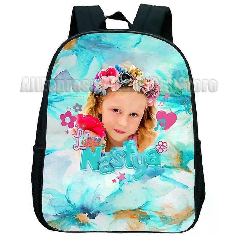 Backpack 1822Hs Like Nastya Backpack  Fashion   Backpack Cute Children's Schoolbag High Quality 1822An
