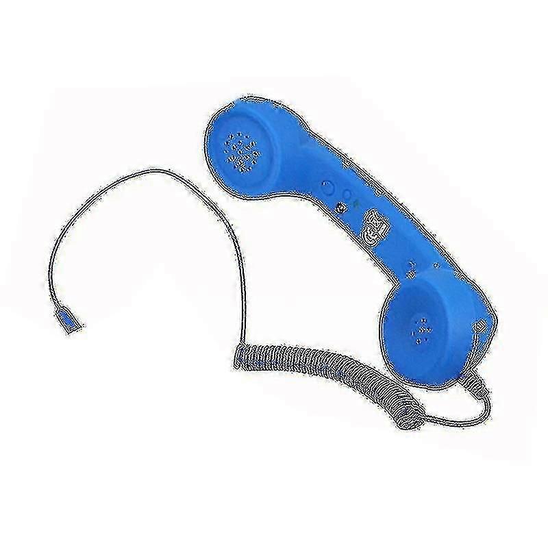 3.5mm Retro Mobile Phone Cellphone Receiver Telephone Handset With Microphone