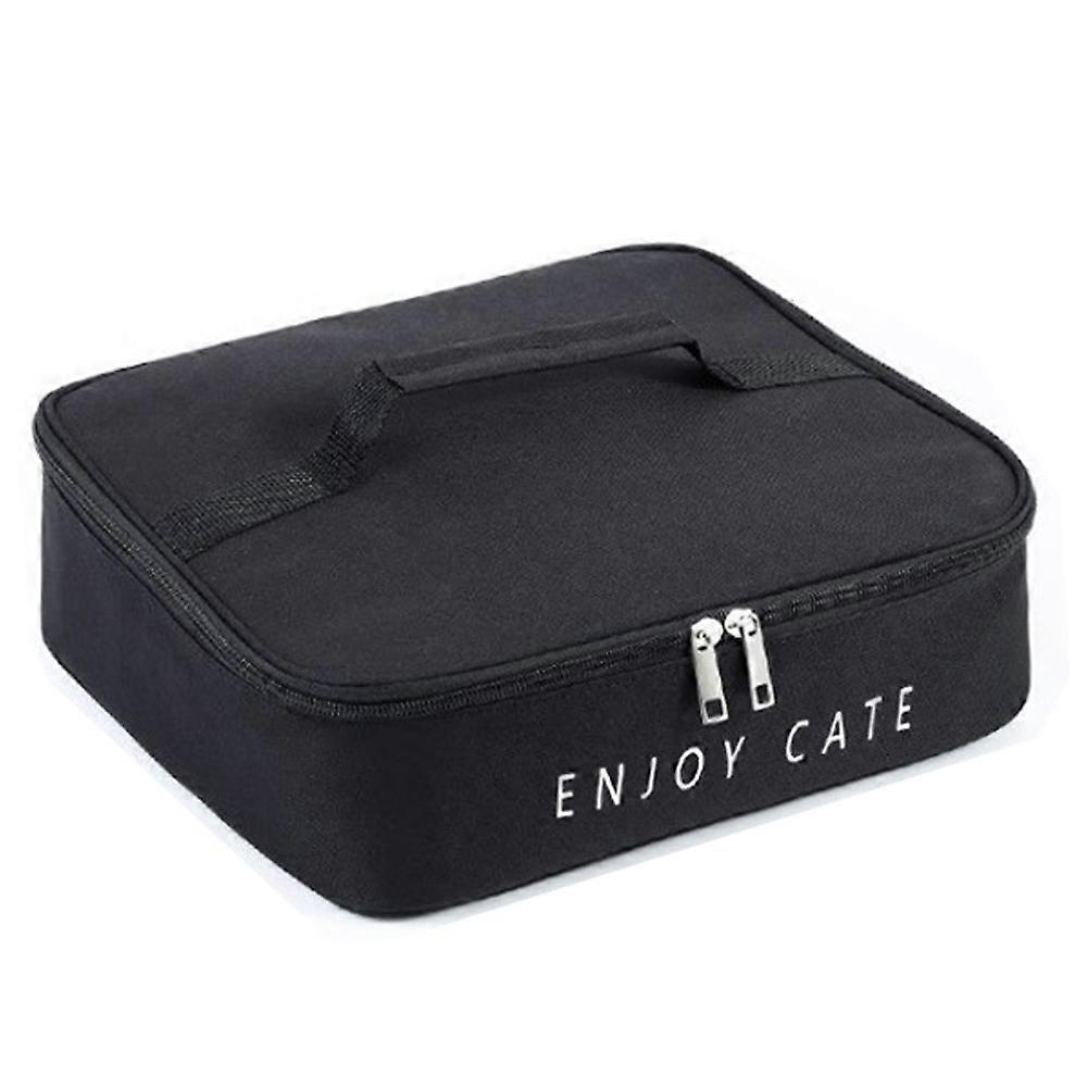 High-Quality Material Canvas Insulated Lunch Bag, Thermal Insulated Cooler Bag With Leakproof And Waterproof Features For Your Daily Commute (Light
