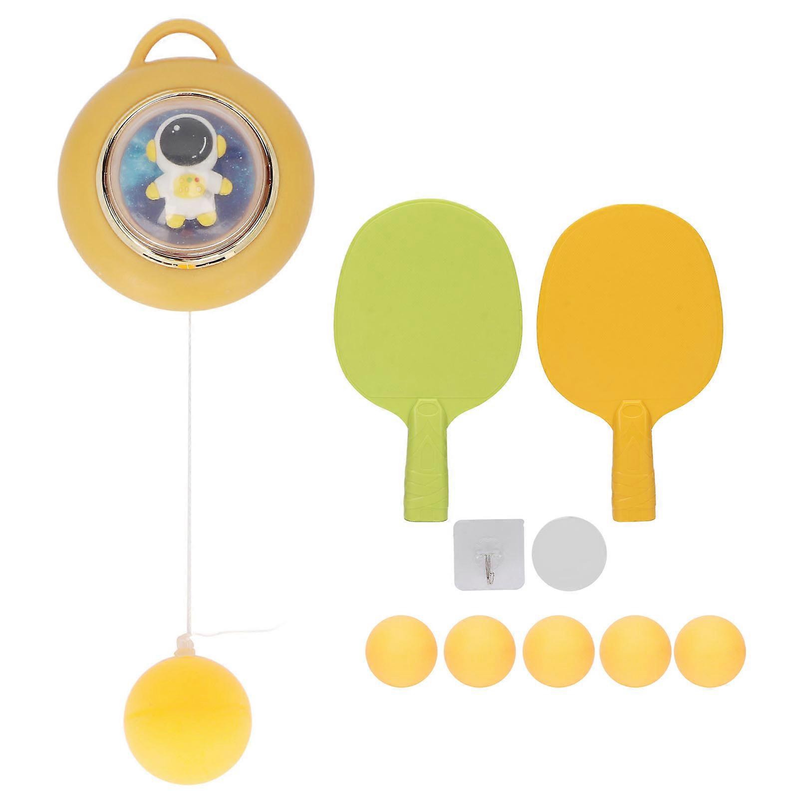 Elastic Trainer Hand Eye Coordination Visual Exercise Hanging Table Tennis Training Device for Children Parents