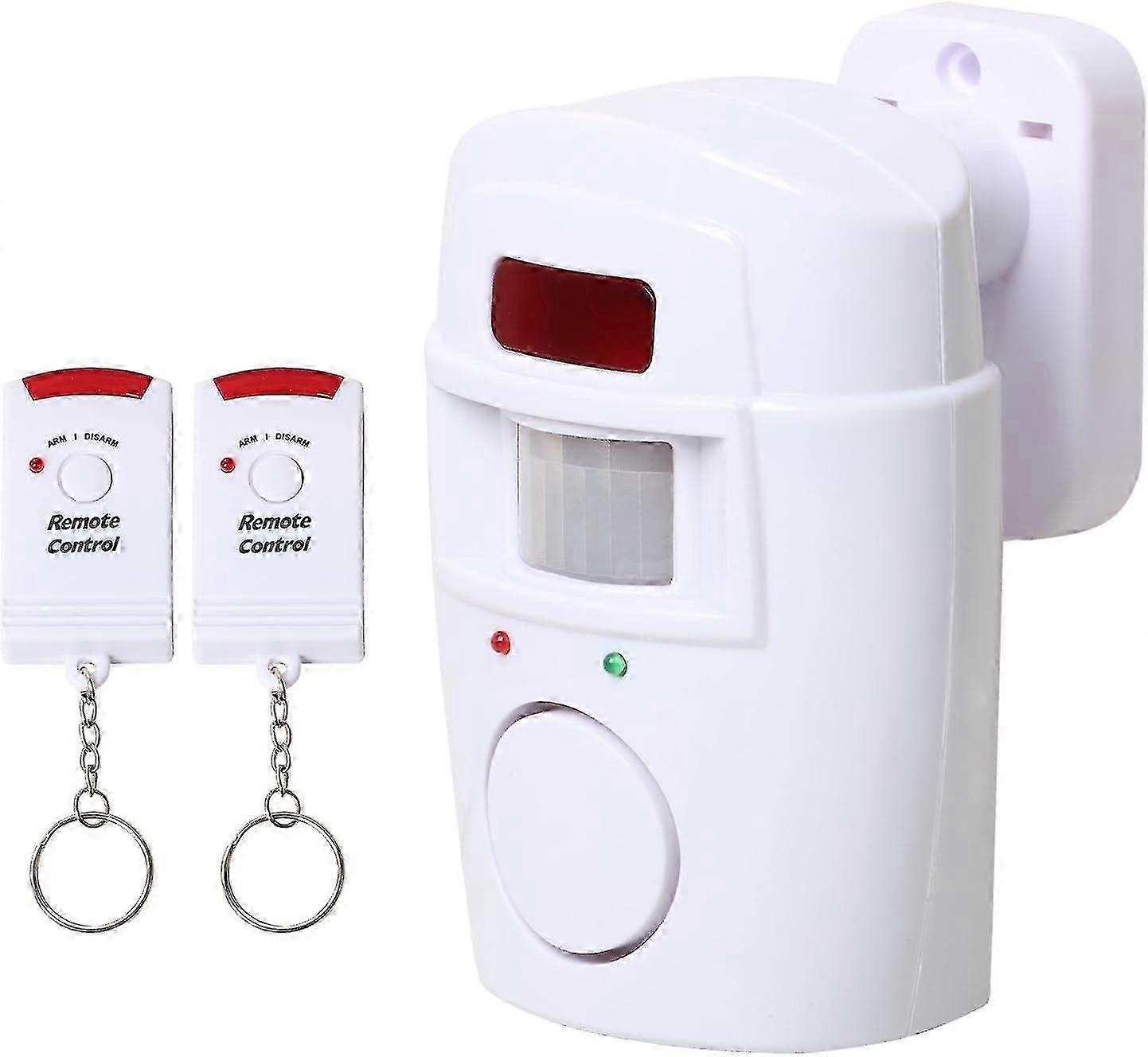 Wireless motion alarm for garden shed - battery powered security system