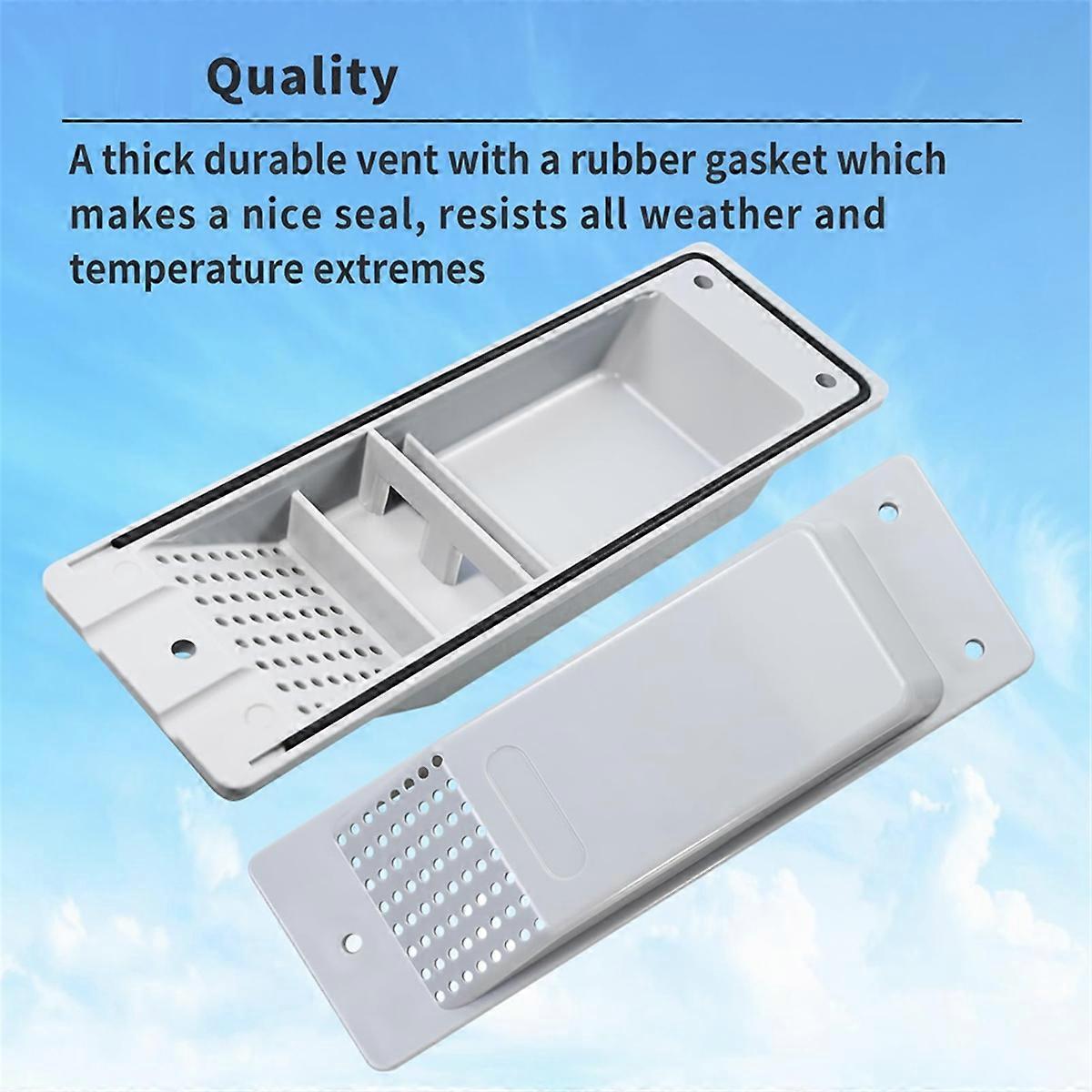 8 Pack Container Air Vent,Reduce Heat and Humidity for Cargo Containers Flow Ventilation Kit