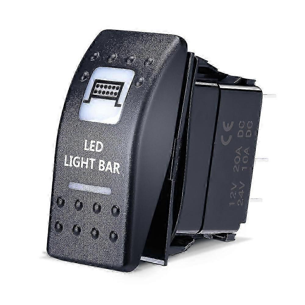 Shibingsheng Kemimoto Rocker Switch Illuminated Led Light Bar For Can Am Maverick Commander 16 Utv For Yamaha Compatible With Polaris Ranger