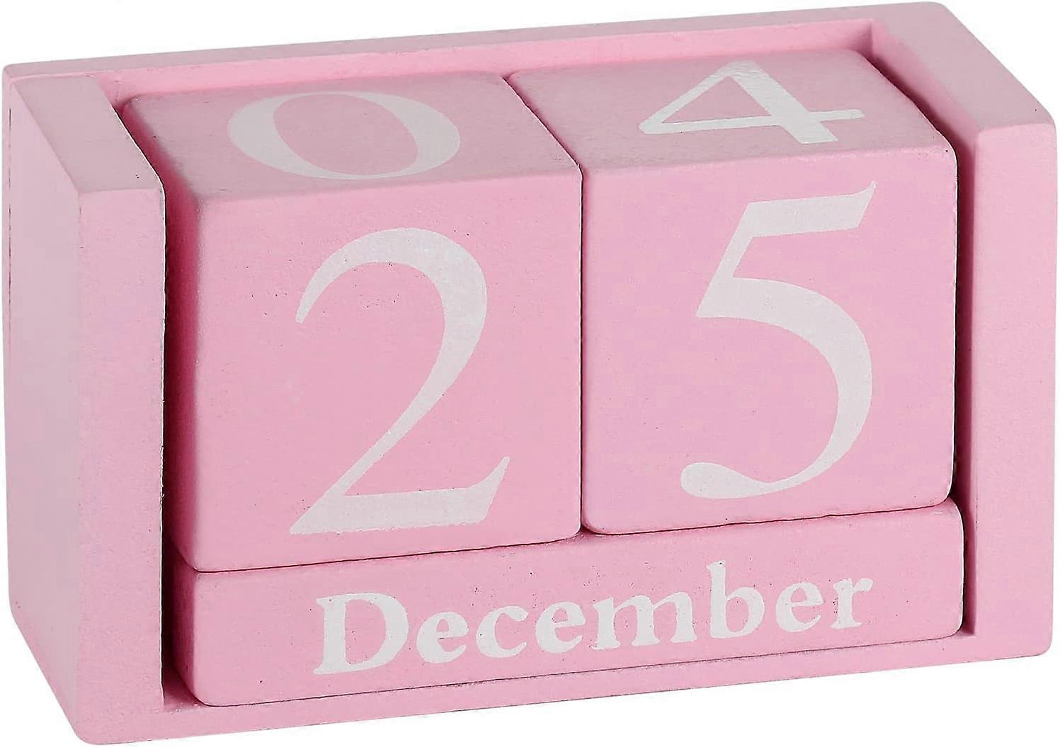 Calendario perpetuo de madera