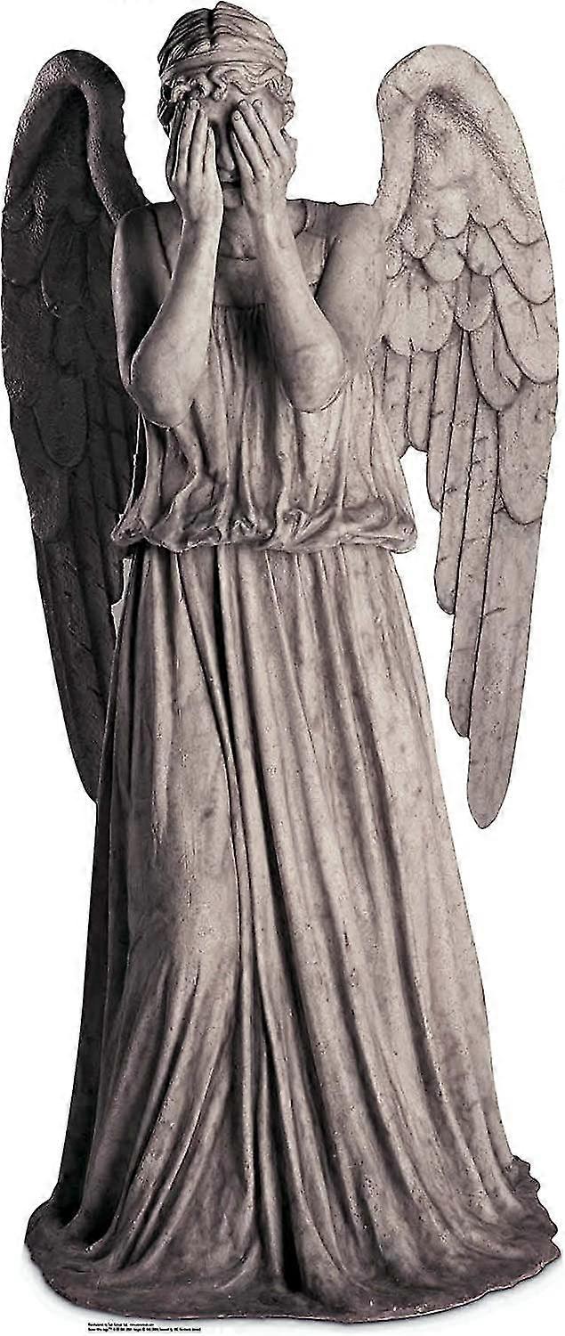 Life-Size Doctor Who Blink Angel Cutout with Standee Display