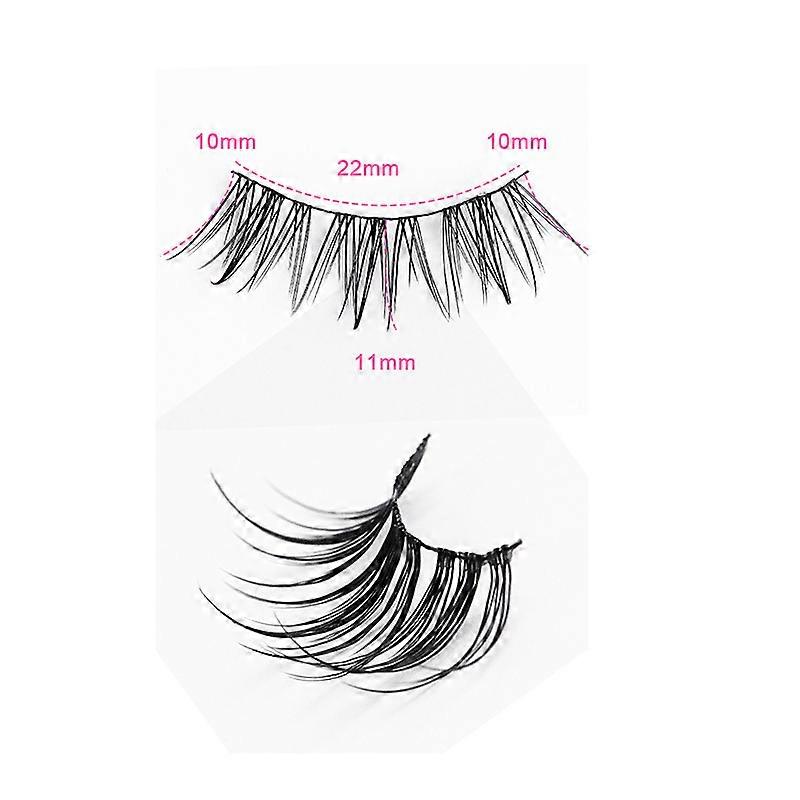 INF Natural Half Lashes Strips Wimpern Modell 3