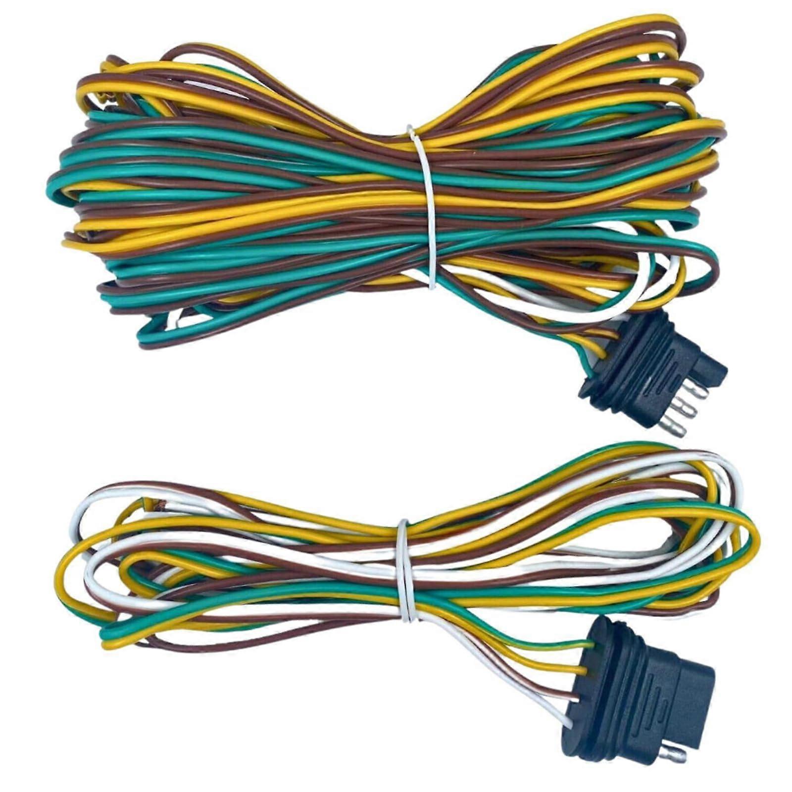 1 Kit Trailer Light Wiring Kit for Utility Trailer 36ft