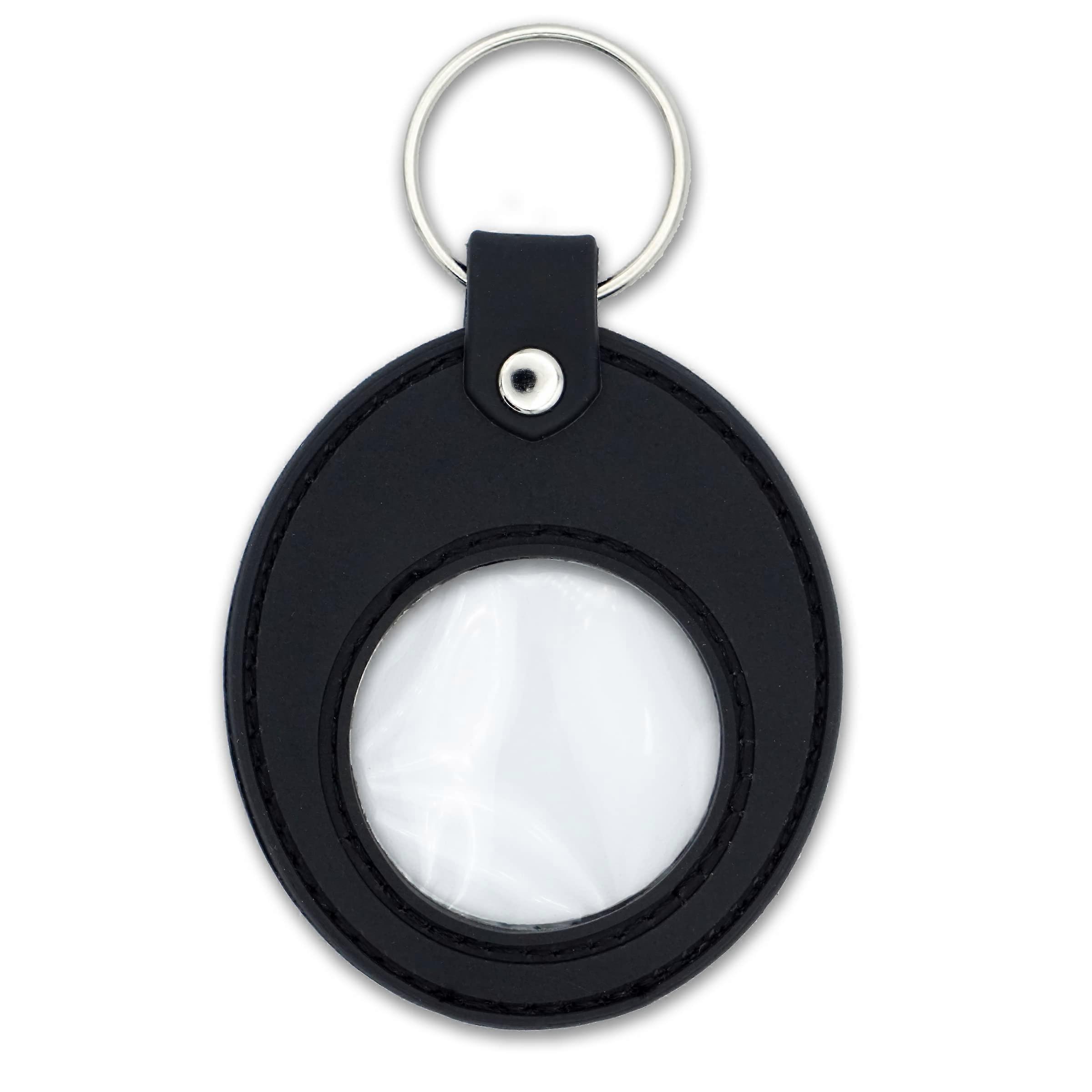 AA Mine Money Holder Keychain for Sobely Chips and Medallions with Apple Airtag Compatibility, Double-Sided Design