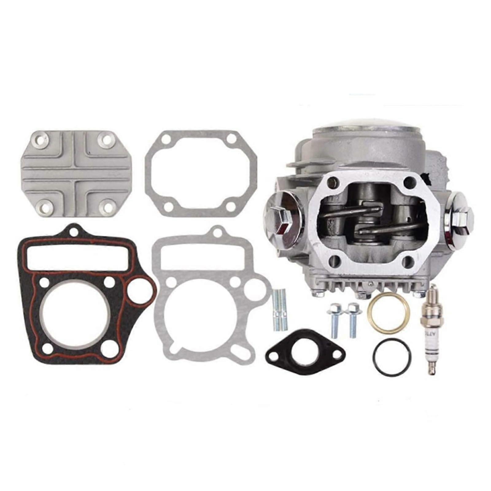 70cc Cylinder Head Assembly for Honda XR70 ATC70 Complete Motorcycle Engine Head Kit for 70cc Dirt Bike ATV Replacement Parts
