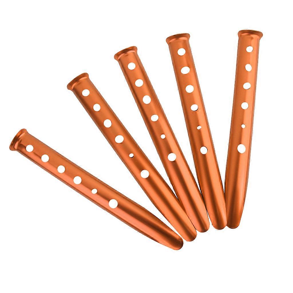 5pcs Aluminium Lightweight Stakes Ground Nails 31cm