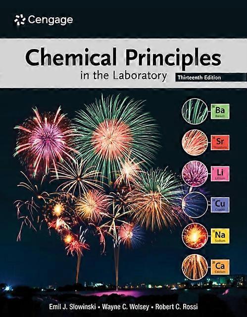 Chemical Principles In The Laboratory by Robert Macalester College Rossi Spiral bound Book