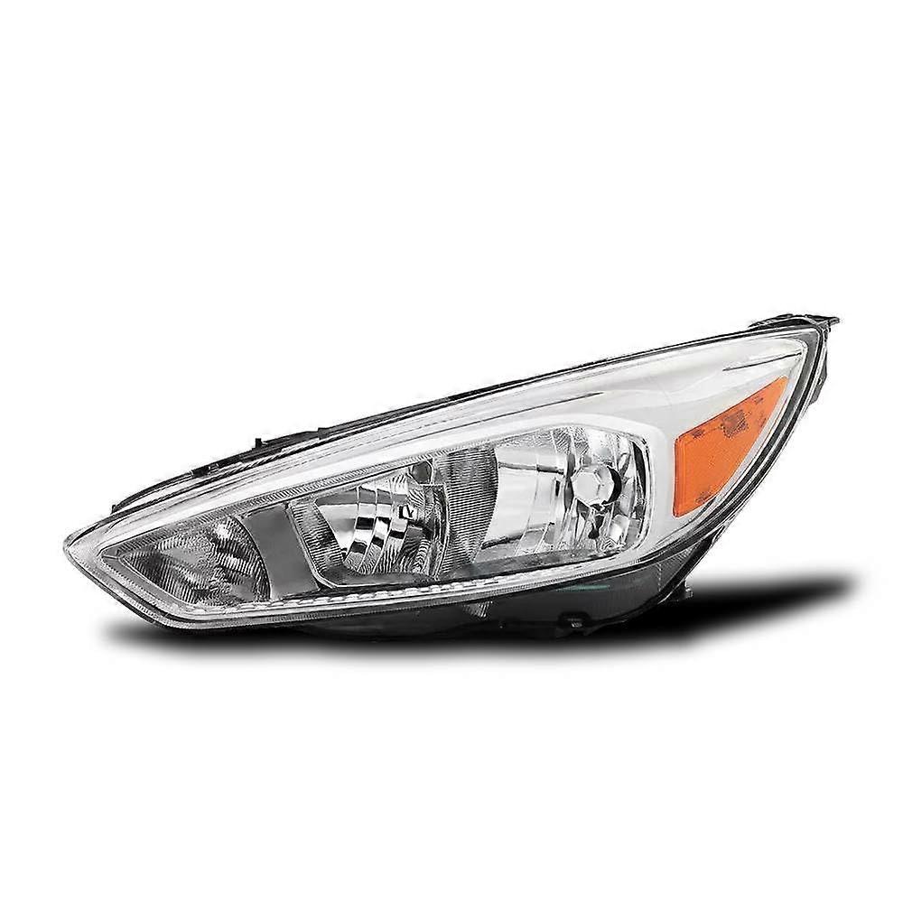 Replacement Chrome Headlight For Ford Focus 2015-2018 S/SE/ST Driver Side