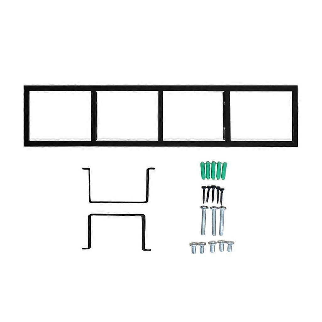 CD DVD Display Rack Easy Installation Shelf for Homes Offices CDs DVDs Store