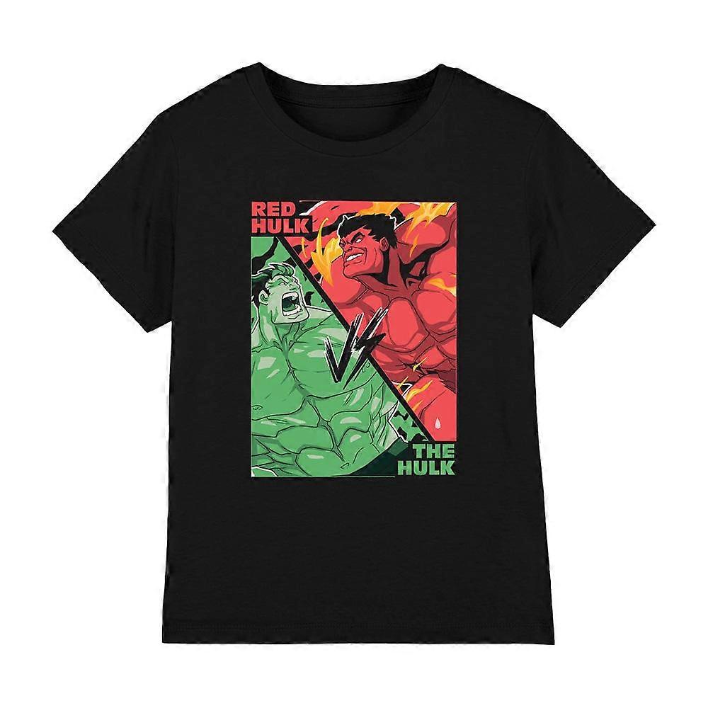Hulk Copii/Copii Vs Tricou Hulk Roșu