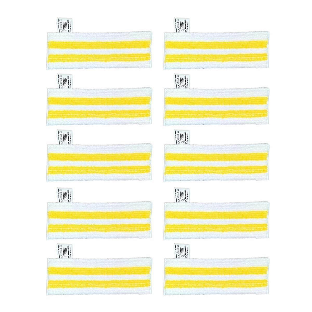 10 Stück Dampfwischtuch für Easyfix Sc2 Sc3 Sc4 Sc5 Handstaubsauger Mikrofaser Dampfmopp Lappen Ersatzteile-JC