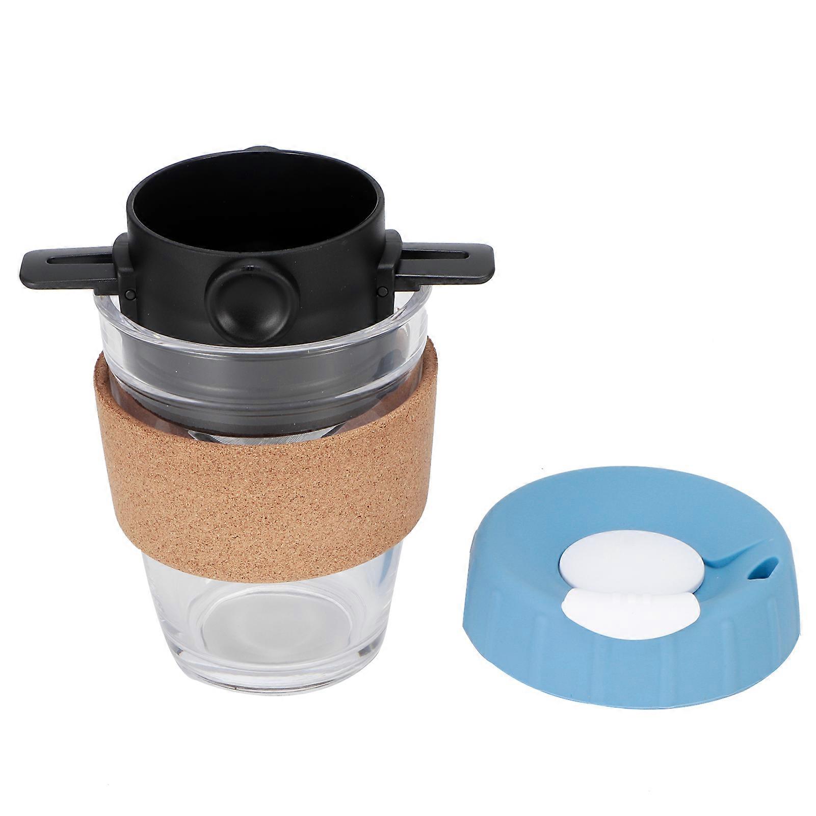 Réutilisable goutte à goutte Café Porte-thé Entonnoir Dripper Filtre à café portable en acier inoxydable