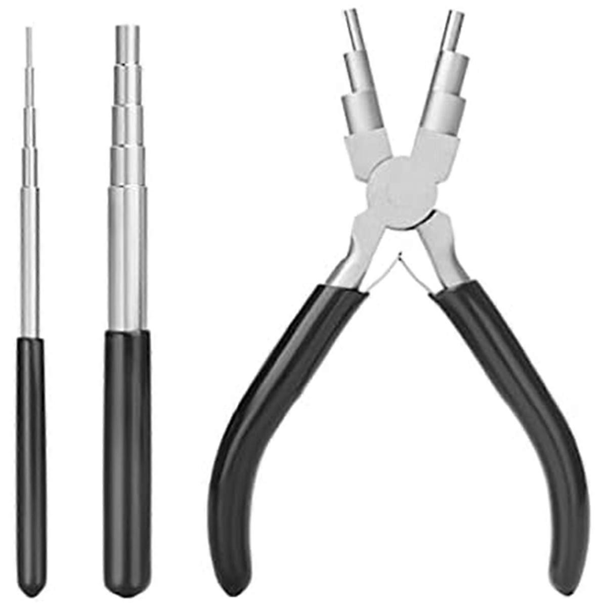 Making Plier for Jewelry Wire Wrapping and Jump Forming Black