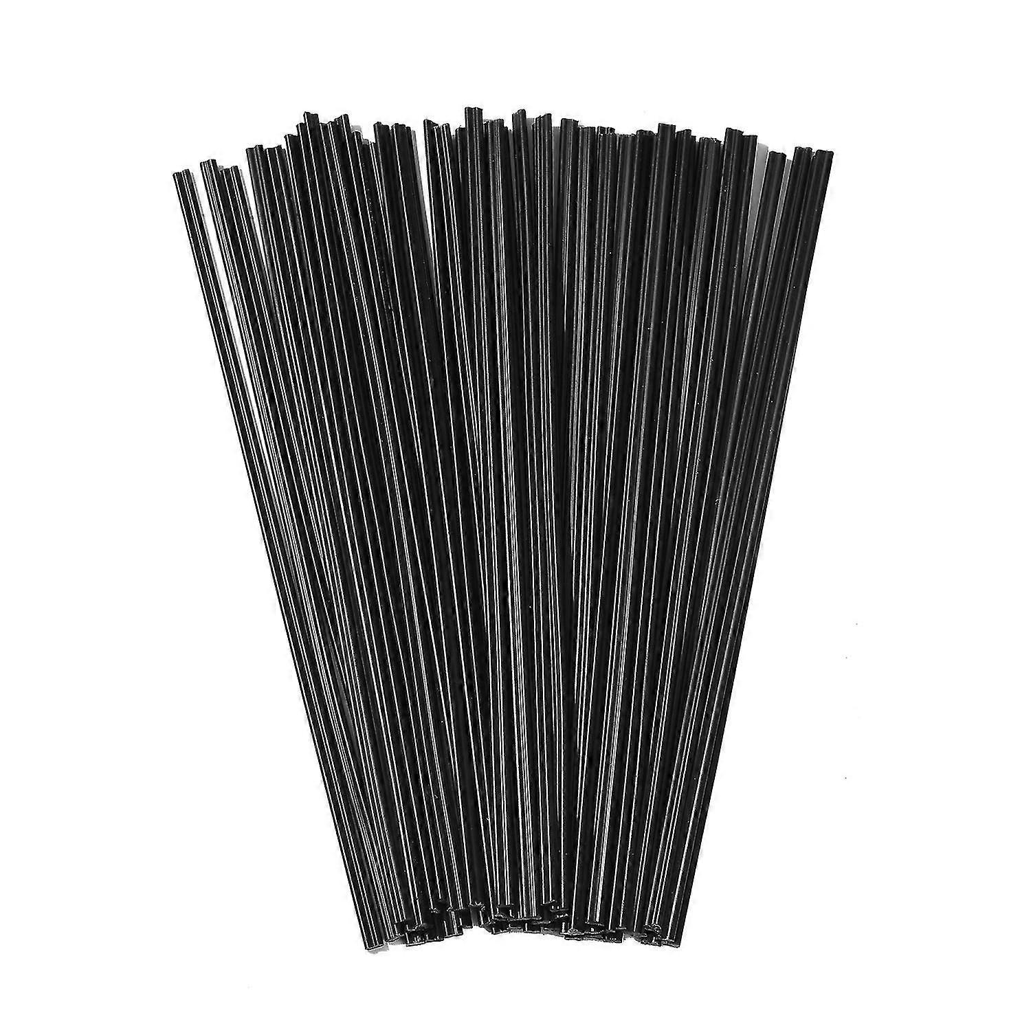 50 PCS PP Plastic Welding Rods Low Density Polypropylene Flat Rods for Car Bumper Plastic Pipe Car B