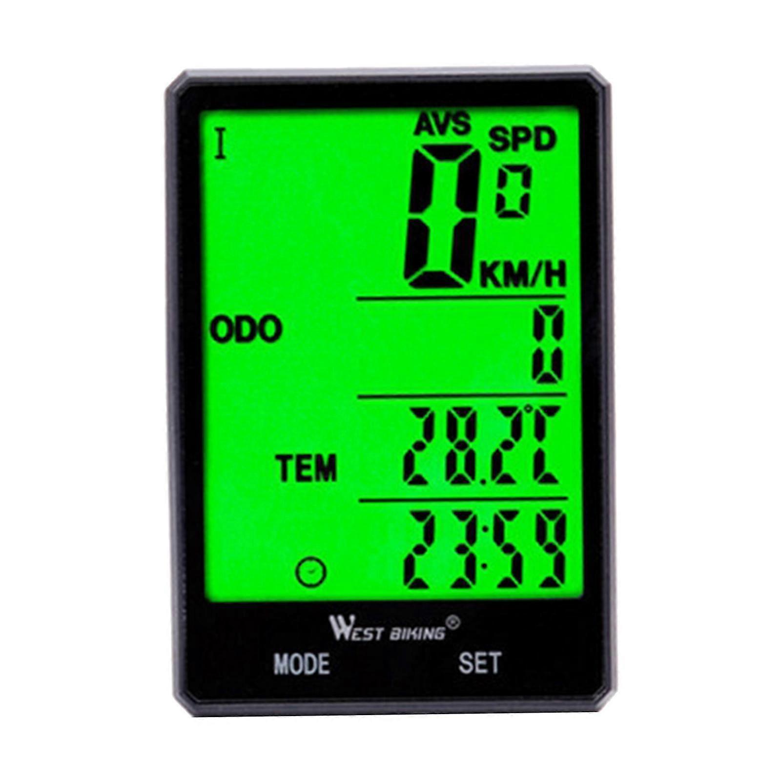 Bike Computer Waterproof Bicycle Automatic 22 Function Cycling Computer