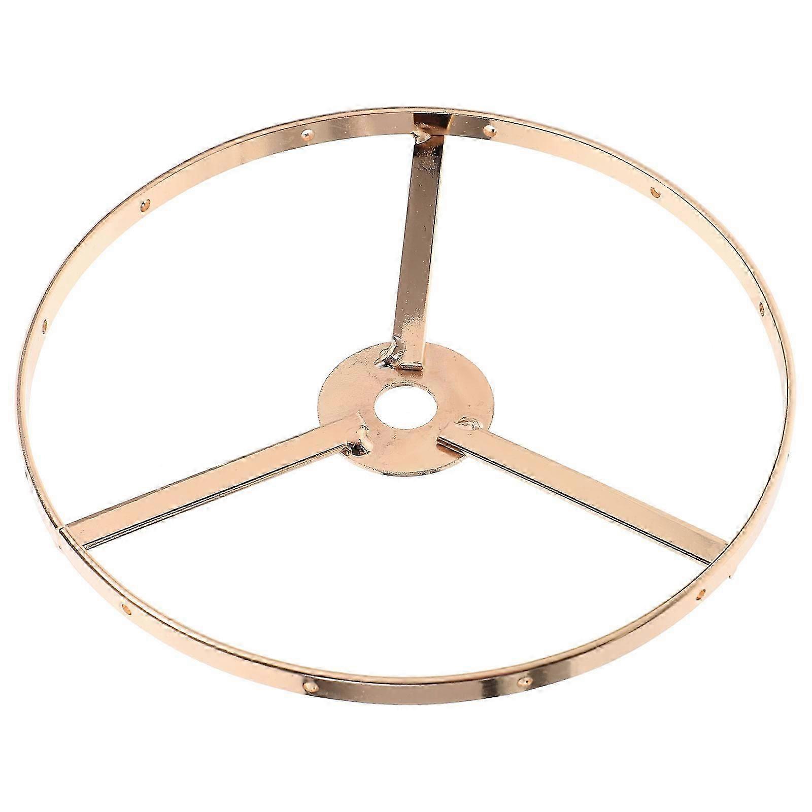 Lampshade Frame Ring DIY Iron Lampshade Holder Frame Ring for E27 Lamp Socket