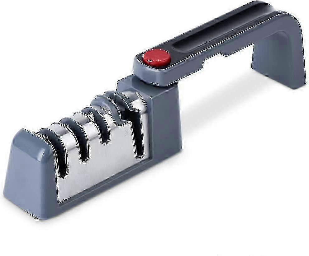 Foldable Manual Knife Sharpeners, 4 In 1 Professional Knife Sharpener, Kitchen Knife And Scissor Sharpeners With Diamonds, Tungsten Steel, Ceramic For