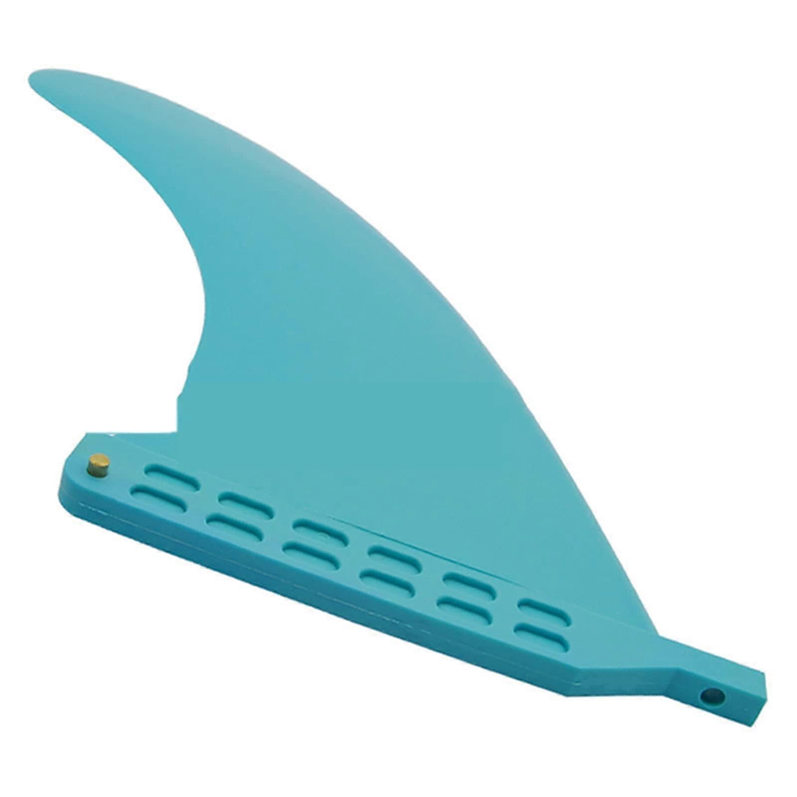 Electric surfboard, surfboard star fin marine sup large fish fin with screw removable outdoor equipment paddle oar blue 25.5x16.2CM