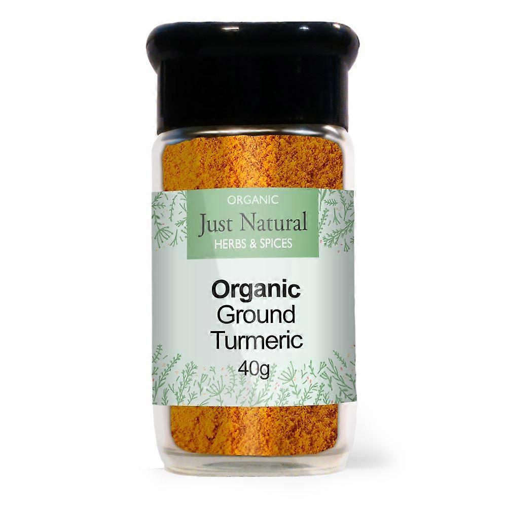 Just Natural Herbs Organic Turmeric (Glass Jar) 50g