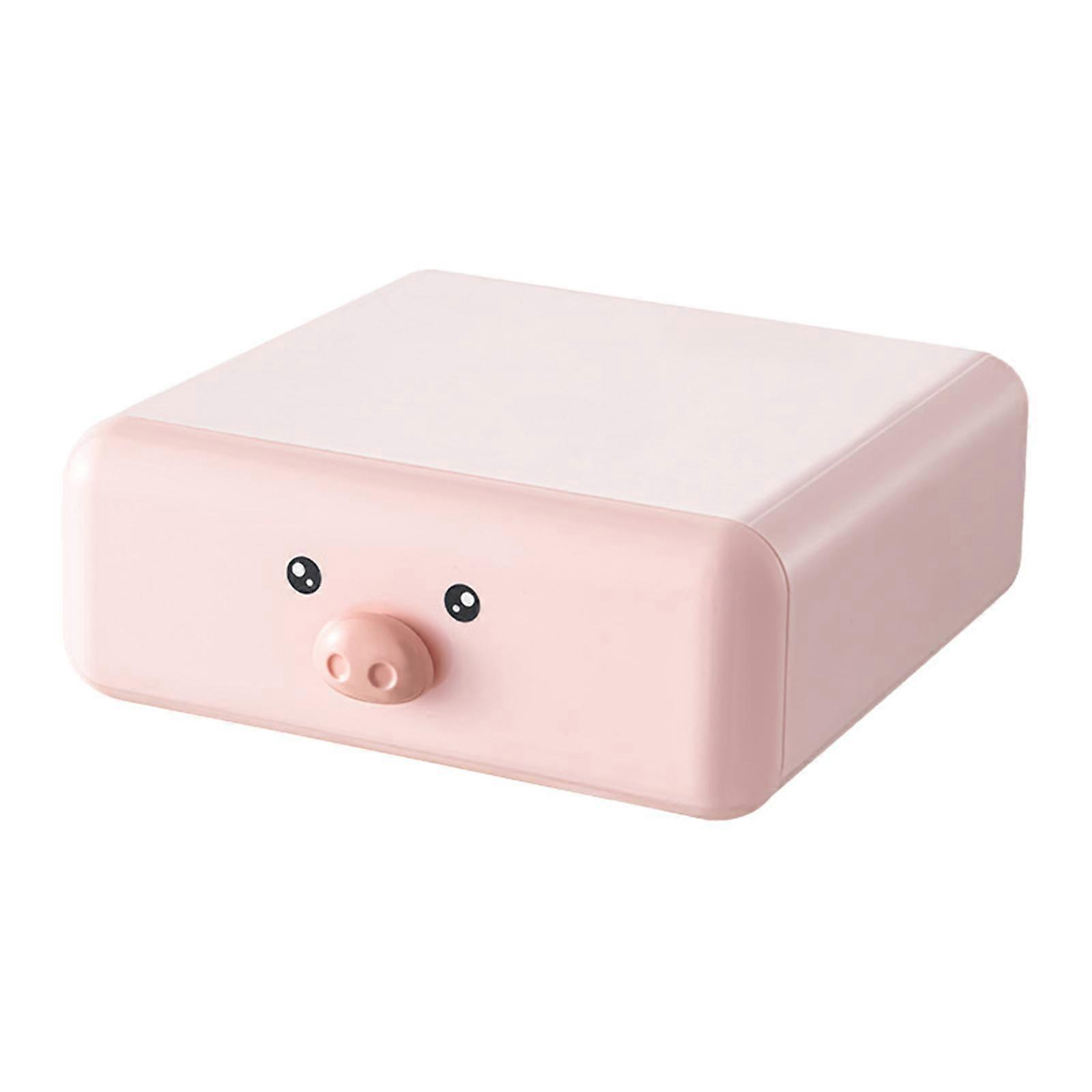 Desktop Opbevaringsboks Organizer Skuffe Smykkeetui Multi Purpose til Badeværelse,