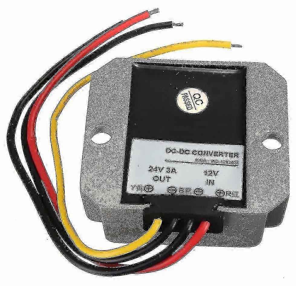 DC 12V to 24V 3a 72W vehicle power converter regulator