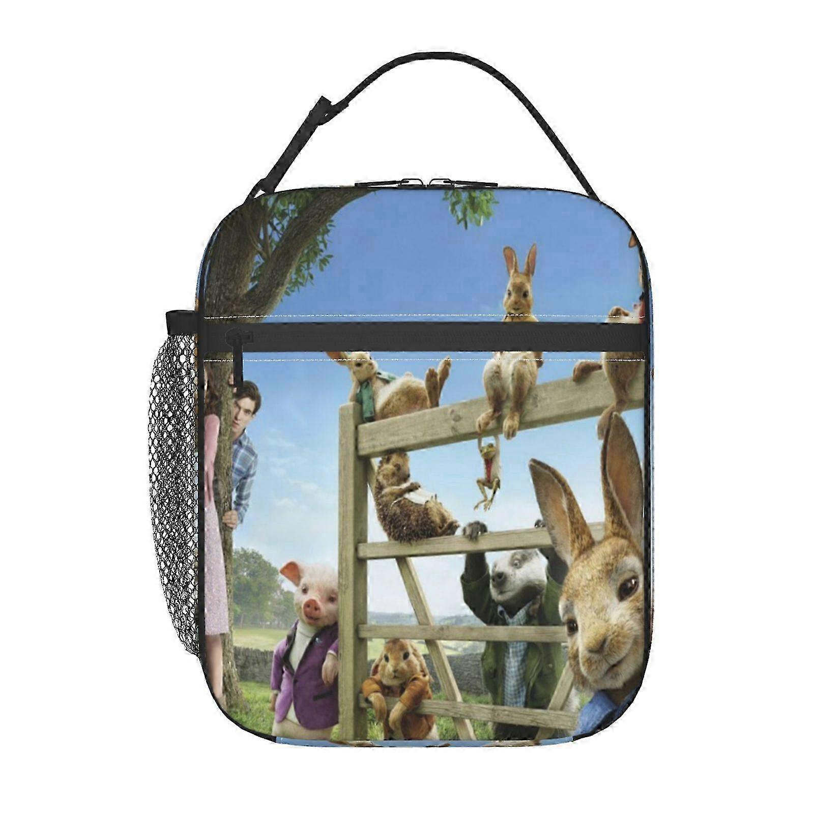 Set of 2 Lunch Boxes in Large and Small Sizes Featuring Coordinated Colors and Shared Ice Pack, Ideal for Family Meal Preparation