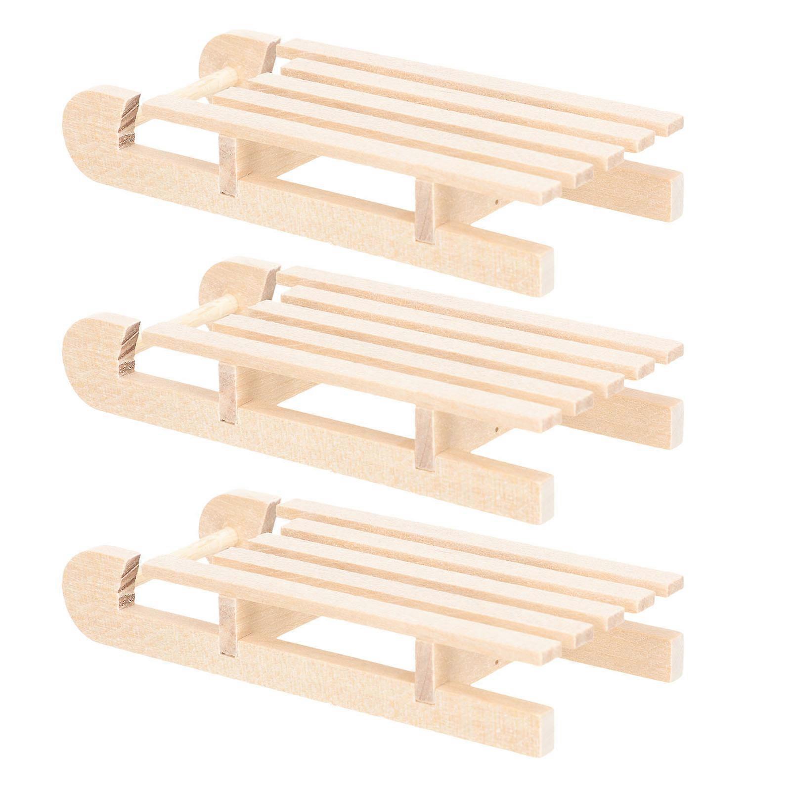 Sturdy Mini Sleigh, Functional Ornament for Households