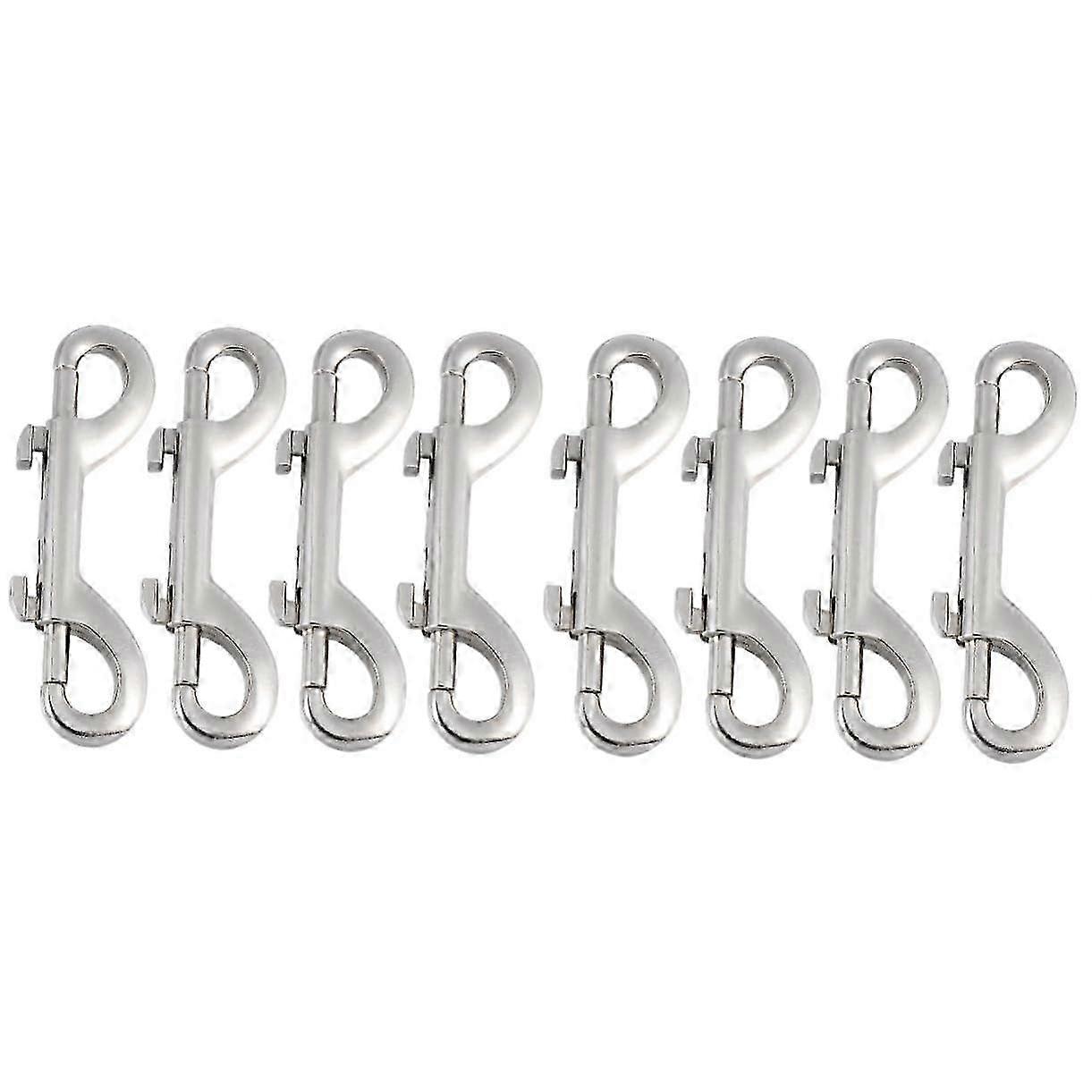 2 Sets Spring-Loaded Snap Hook Fastener Clips for Boating (4pcs)
