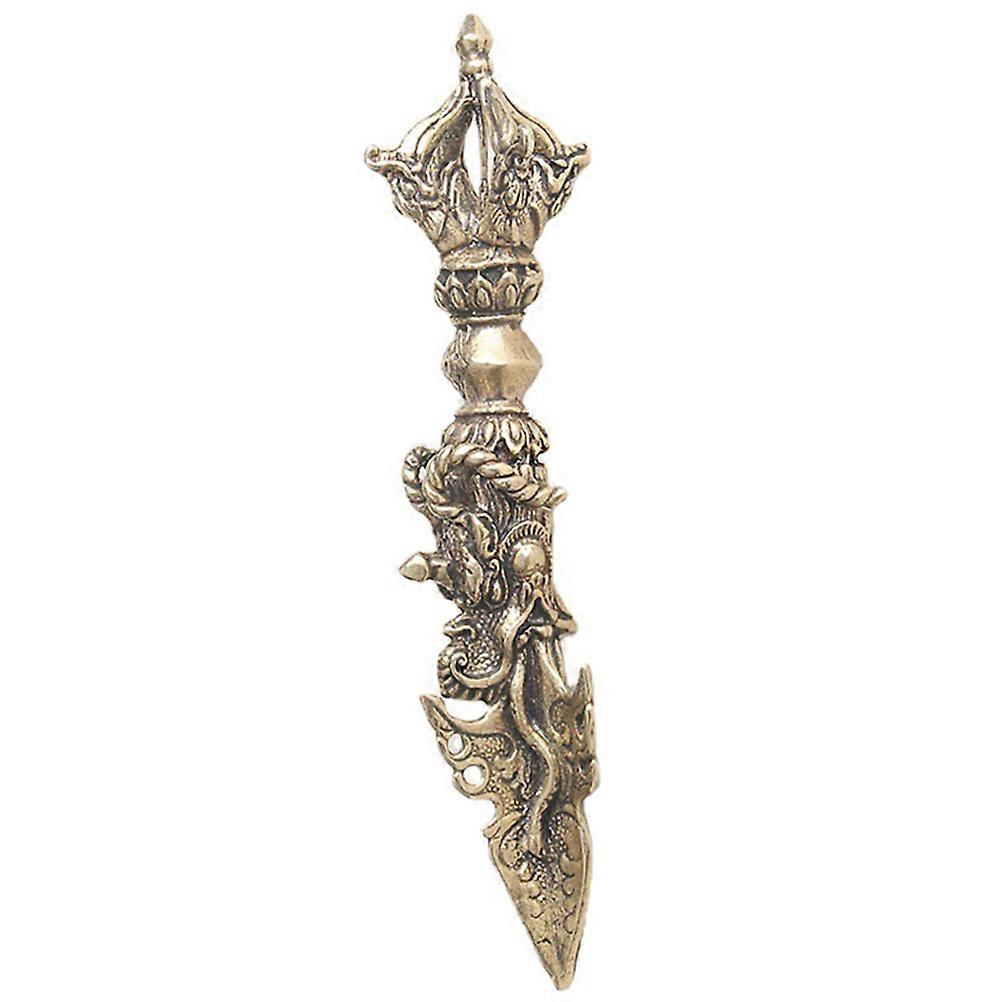 Mini Figurine, Unique Vajra Pestle Appearance Perfect for Creative Display Areas
