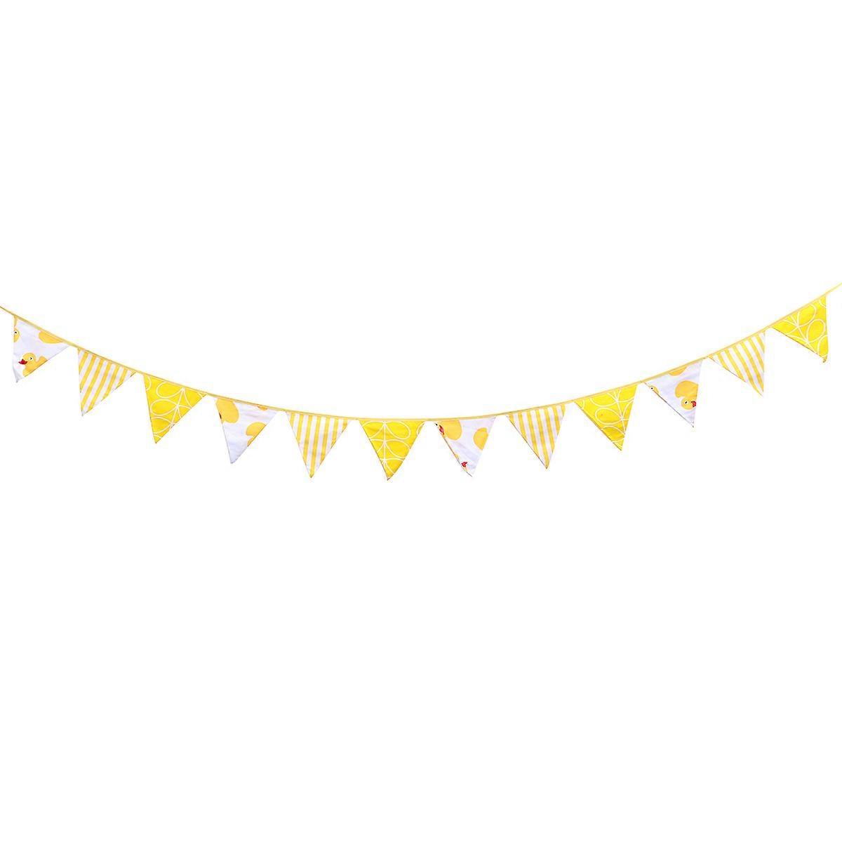 Triangle Party Flags, Sturdy Material for Everyday or Event Decor,