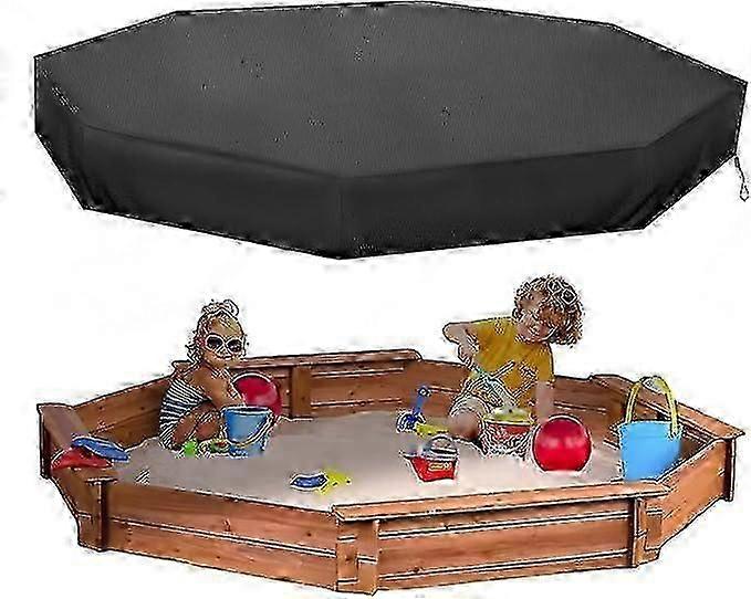 Κάλυμμα Octagon Sandbox, υπαίθριο κάλυμμα κιβωτίου άμμου κήπου εξωτερικού χώρου, 420D πανί της Οξφόρδης αδιάβροχο, αντιανεμικό και ανθεκτικό στη σκόνη, κατάλληλο για παιδιά