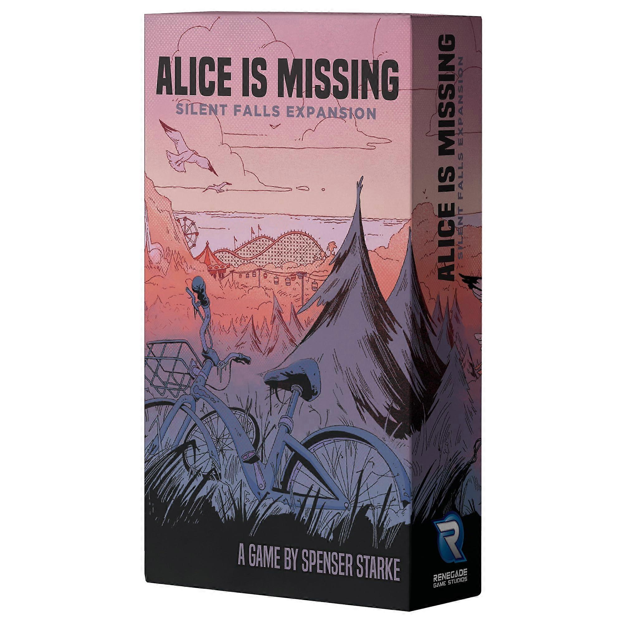 Renegade Game Studios: Alice Is Missing - Silent Falls Expansion - Silent Roleplaying Game, Text Messaging Rpg, Ages 16+, 3-5 Players, 2-3 Hours