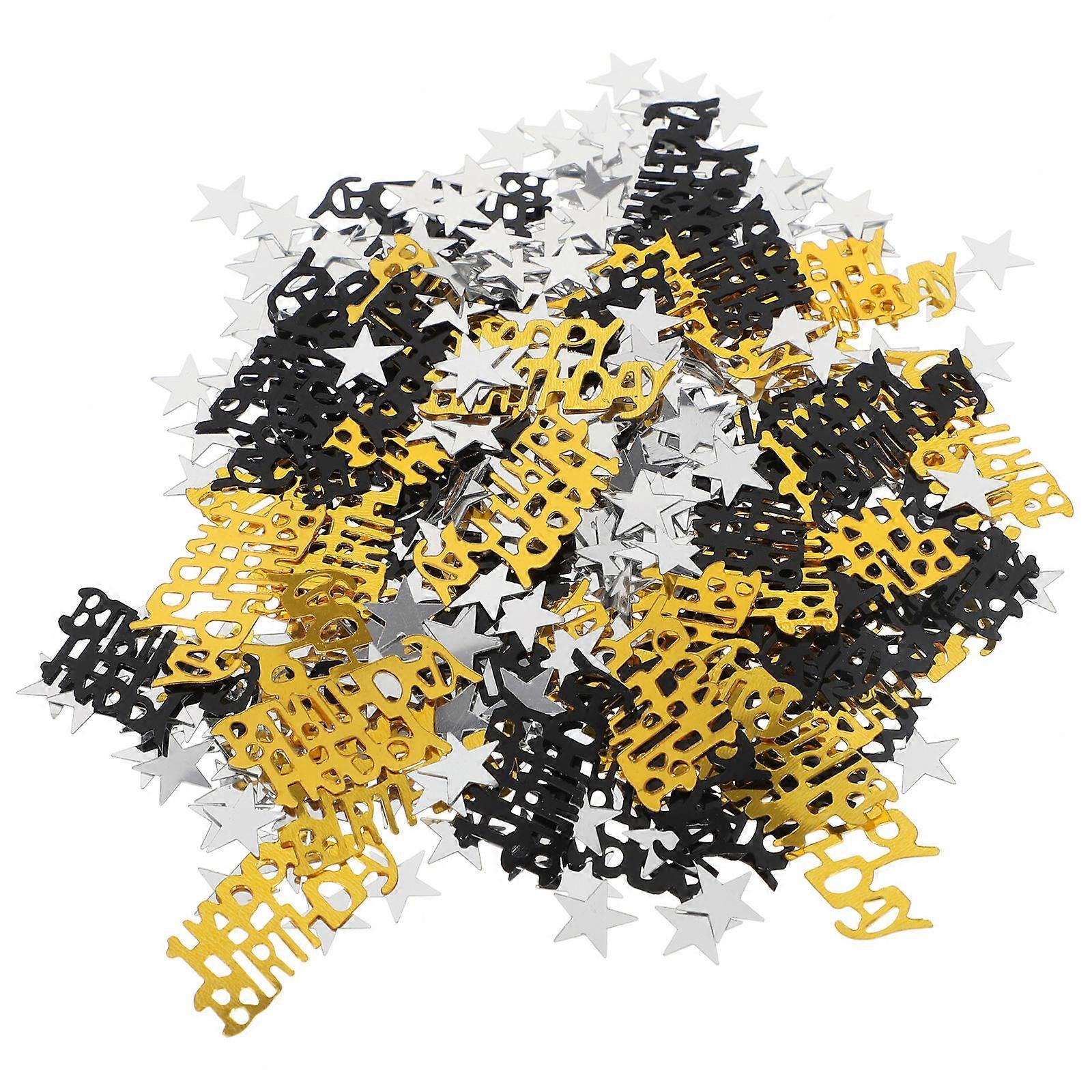 زينة عيد ميلاد حلويات الجدول البلاستيك الأسود 5 أكياس للاحتفالات