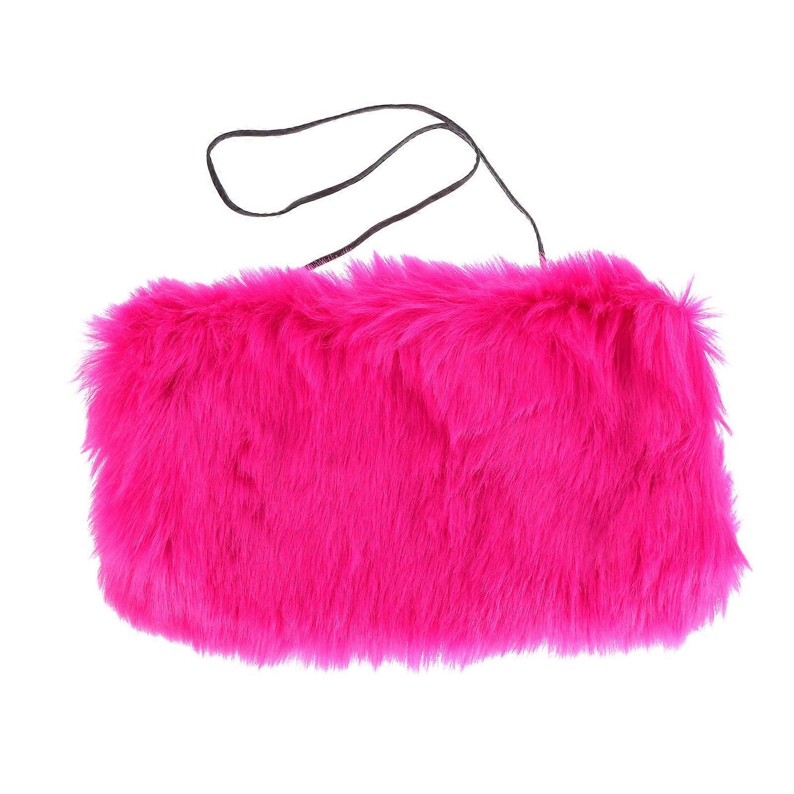 Hand Warmer Bag Polyester Warmer Pouch Winter Use Rosy 33X20CM Warm Hands 1 Piece