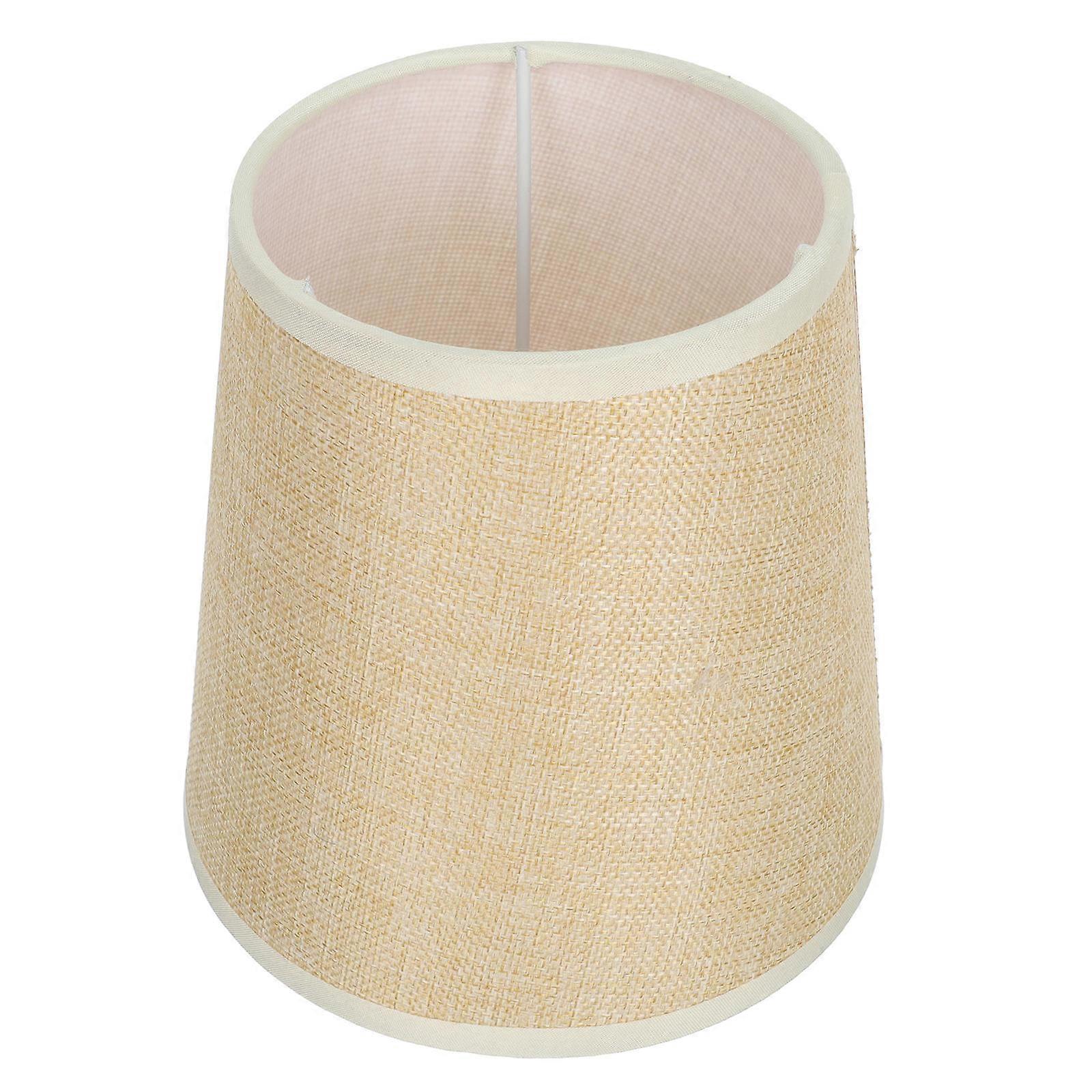 Table Lamp Lampshade Versatile Home Decoration Cloth Iron Square Simple and Elegant Light Softening 1Pcs