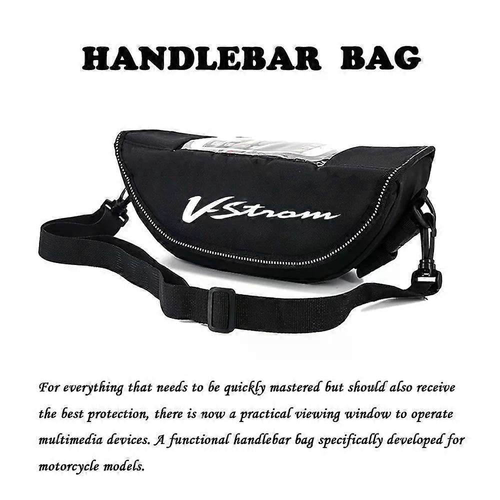 Motorcycle Handlebar Bag for Suzuki V-Strom 1000 V-Strom 650 DL V-Strom 650xt Accessories Portable Waterproof Phone Bags
