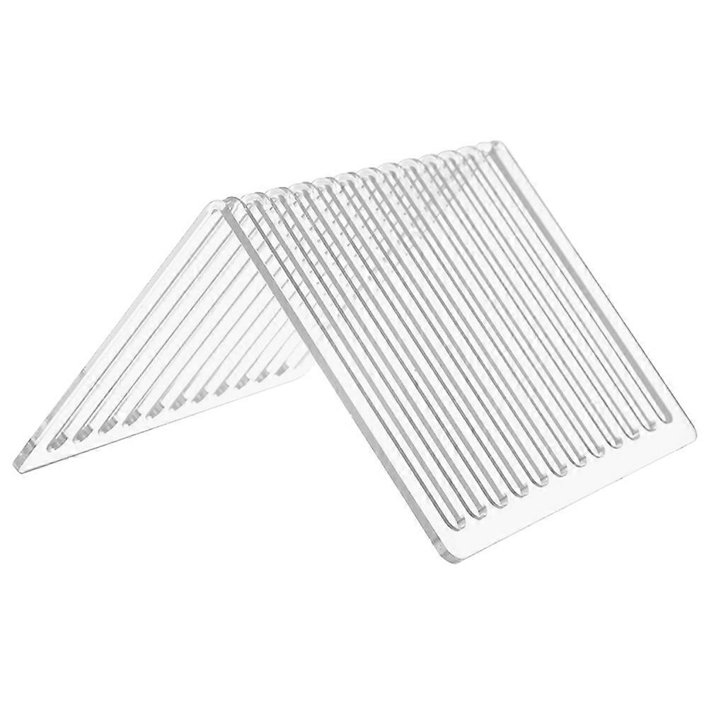 Vinyl Display Stand Record Vinyl Holder Modern Storage 20.80X20.00X12.00CM Acrylic 1Set