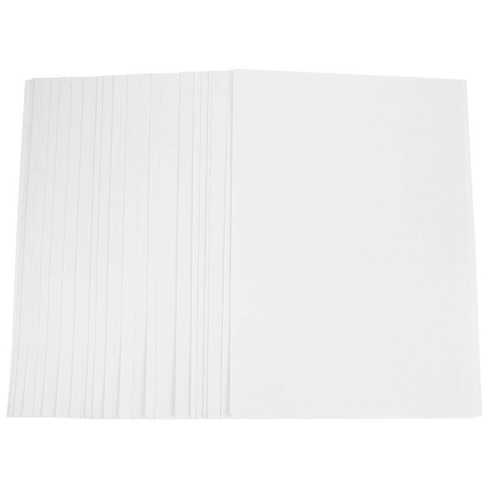 White Water Color Paper Rectangular Thick Painting Paper Suitable For Students 100Pcs