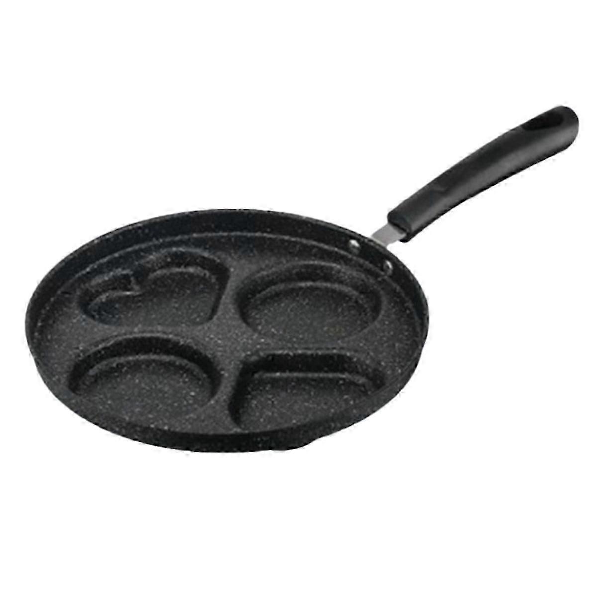 4-Hole Breakfast Pan Mini Omelette Pan Household Kitchen Tools0620