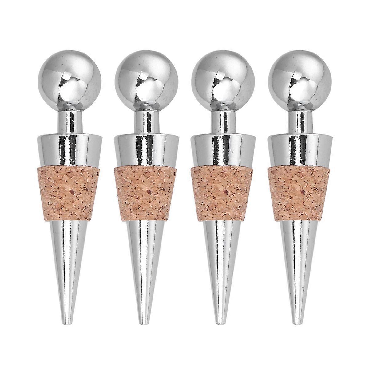 Beverage Metal Plug Sealing Round For Adults 4Pcs