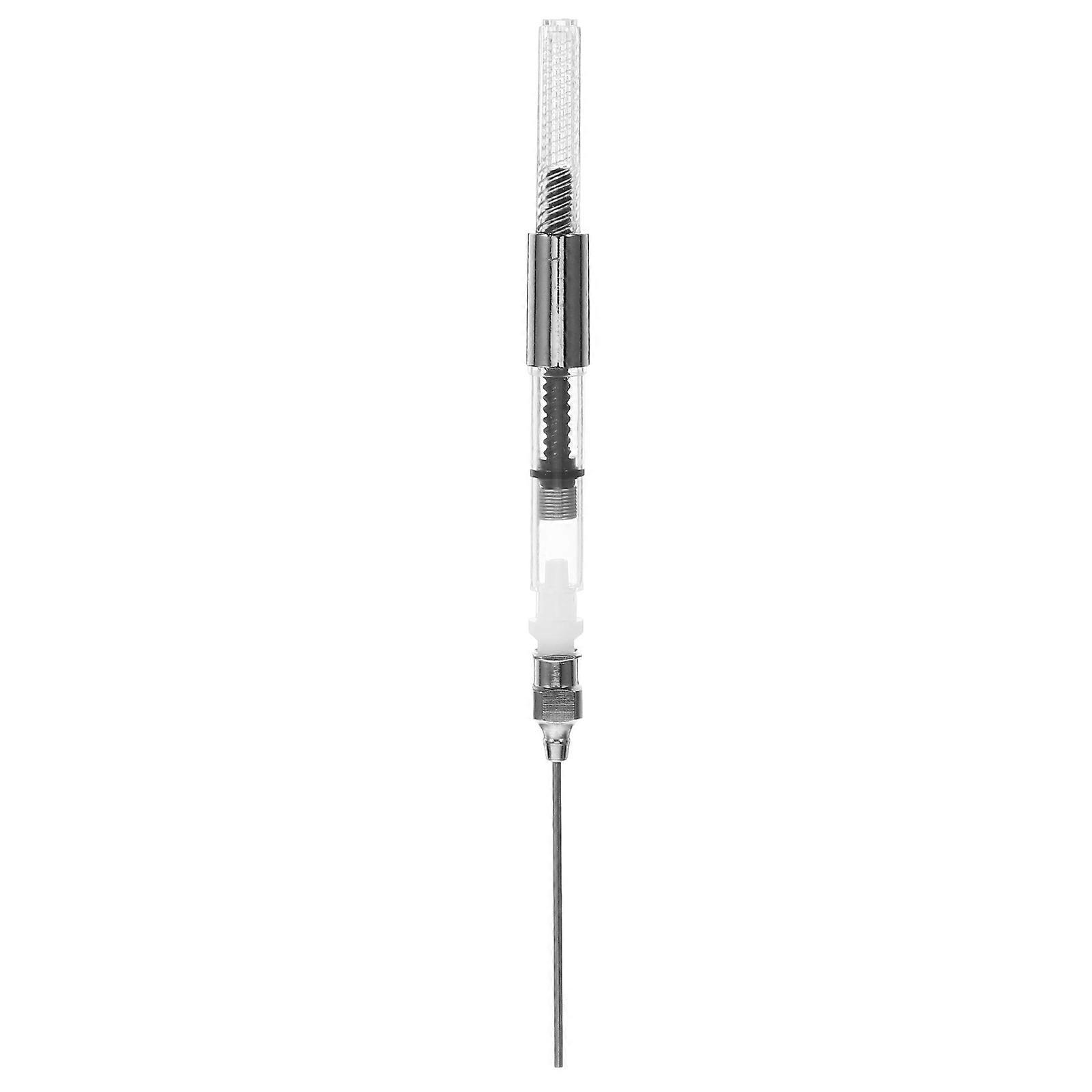 Ink Refill Tools Pen Ink Absorber Calligraphy Tools Silver 12.50X0.70X0.70CM Easy Cleaning 10Pcs