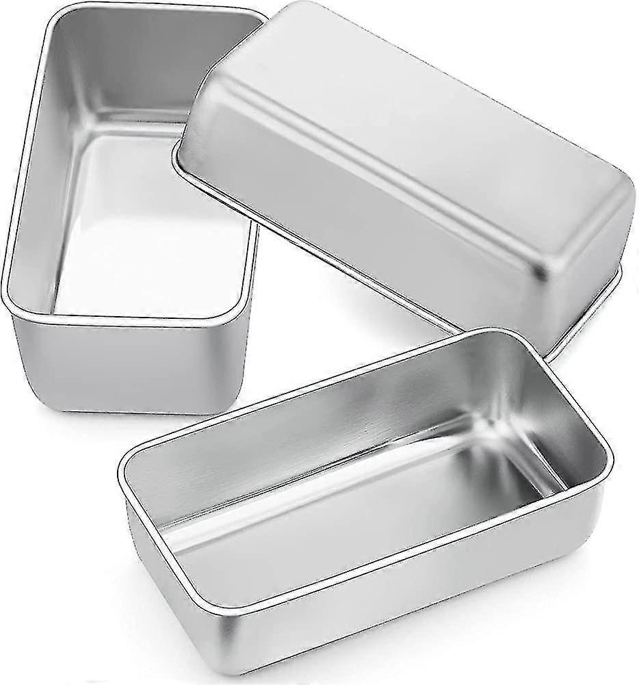ステンレス製パンパン3個セット - ベーキングトースト型