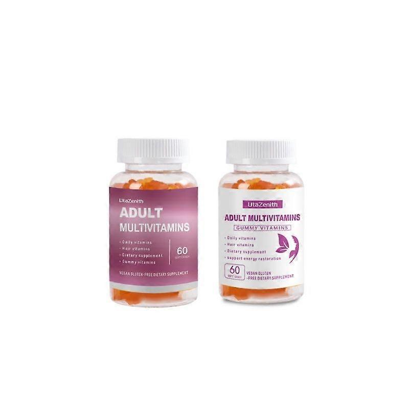 Multiple vitamin gummies, dietary supplements, containing vitamin D3, combination pack