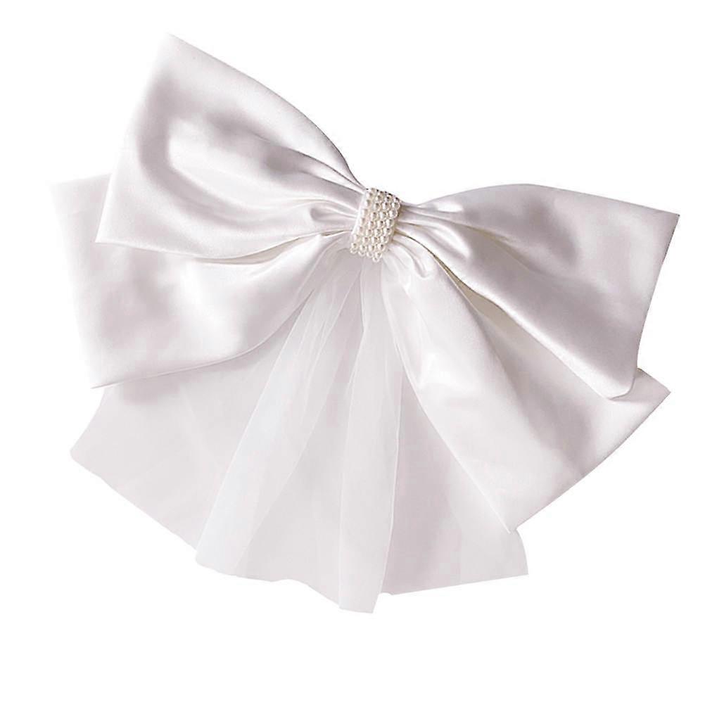 Bowknot Headband With Big Bow Makeup Assistance Party Decoration 37x36cm 1Pack