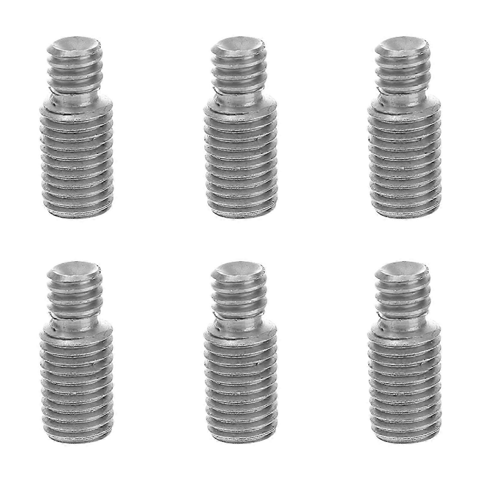 6 PCS Bogenschießen Bogen Bogen Punkt Einsatz Bogen Zubehör Stabilisator Schraube
