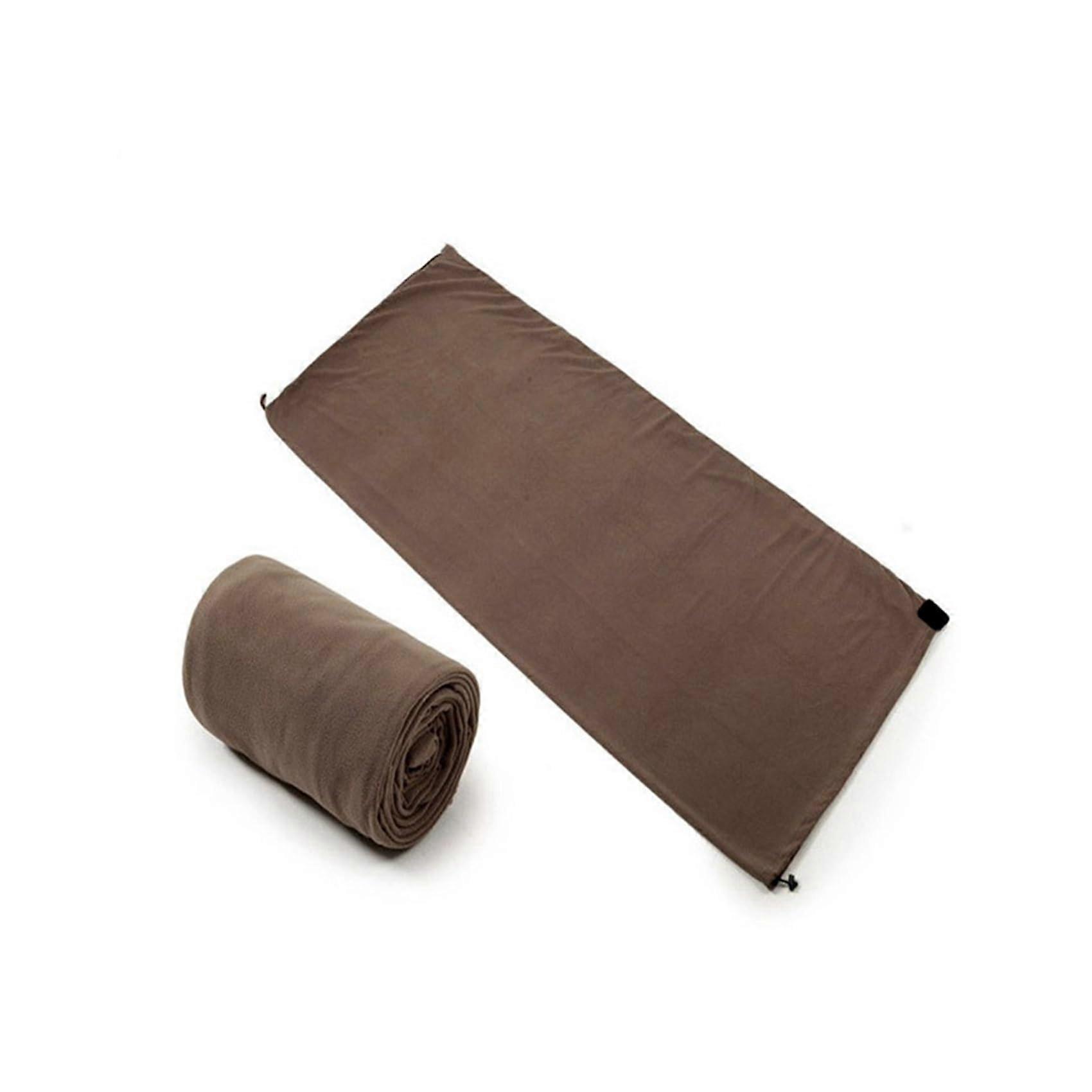 Fleece Sleeping Bag Liner for Outdoor Use, Lightweight Camping and Hiking Accessory, Warm and Comfortable Design